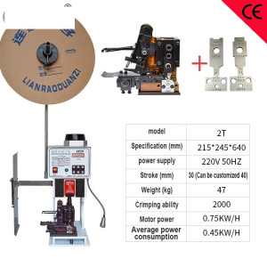 OTP applicator mold for automatic terminal crimping machine high standard vertical crimp machine assembly die