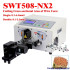 SWT508-NX2 Computer Automatic Wire Strip Twisting Peeling Stripping Cutting Twister Single Double Cable Stripper for 0.1-4.5mm2