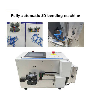 Full Automatic 3d Wire Press Brake Bv Wire Cutting Peeling Bending Wire Copper Wire Computer Three-Dimensional Bending