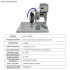 Semi automatic cable usb making machine