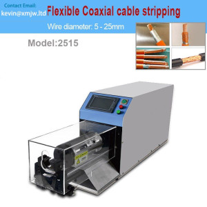 Semi Automatic Flexible Wire Stripping Machine for 9 Layer Coaxial Cable Peeling machine