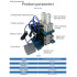 3FN Pneumatic manual multi core wire stripping twisting machine