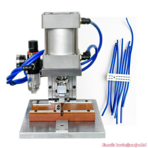 Pneumatic IDC Flat Cable Crimping Machine Pneumatic Ribbon Cable Crimping Machine Flat Cable From 2P to 64P Crimping Machine