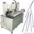 Automatic 3 Ends Crimping Terminal Machine Automatic Cut Strip Crimp Machine for Electronic Wire with 3 Heads Crimping