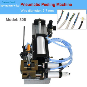 Semi-Automatic 305 /310/315 Pneumatic 3- 7 mm/3-13mm Wire Stripping Machine AC DC Wire Stripper