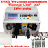 2 Wire Feeding Computer Automatic Wire Stripping Machine with 1Set Free Stripping Blade from 0.1 to 4mm2