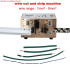 Automatic Wire Cutting Peeling Stripping Machine  for 0.1mm  to 10mm Square