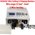 2 Wire Feeding Computer Automatic Wire Stripping Machine with 1Set Free Stripping Blade from 0.1 to 4mm2