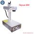 Auto Focus 50W Raycus Fiber Laser Marking Machine 30W 20W Metal Engraver Nameplate Engraving Carving with Galvo Scanner Align