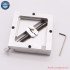 90MM Silver Aluminium BGA Reballing Station + 10pcs 90mm Stencils Template Holder Foxture Jig for BGA Reballing Kit