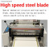 Double-sided tape EVA foam laminating cutting machine Self-adhesive release paper automatic laminating cutting machine