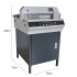 450V Digital Control Electric Stack Paper Cutter 17.7-Inches