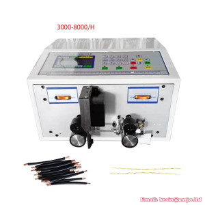 Two-Wheeled Small Wire Stripper Wire cutting and Stripping Machine  Cable Wire Cutting and Stripping Machine